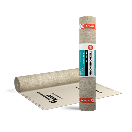 Звукоизоляционный материал АЛЬФА АКУСТИК, 1,5х50, 15 м2